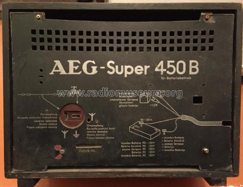 450B; AEG Radios Allg. (ID = 2637705) Radio