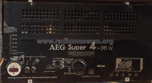 4-56W; AEG Radios Allg. (ID = 3851) Radio