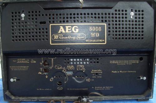 3D Raumklang-Super 5066WD; AEG Radios Allg. (ID = 129557) Radio