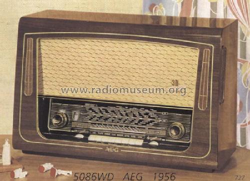 3D Raumklang-Super 5086WD; AEG Radios Allg. (ID = 61) Radio