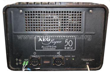 50GWU; AEG Radios Allg. (ID = 913319) Radio