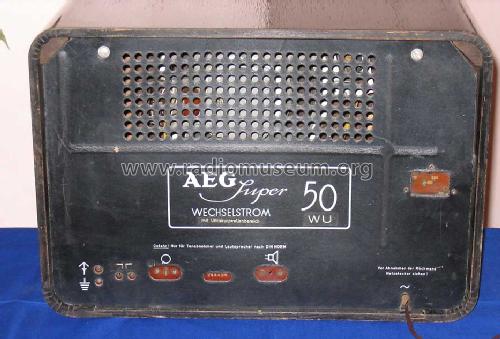 50WU; AEG Radios Allg. (ID = 101308) Radio