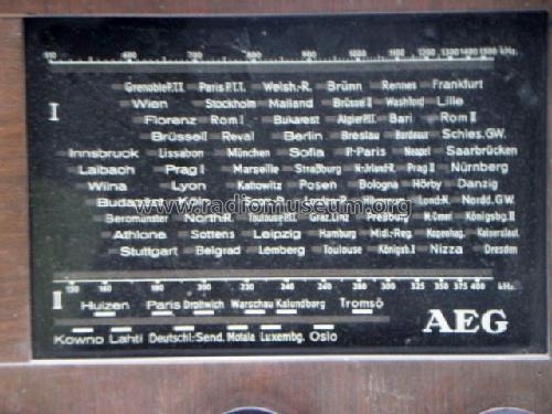58W; AEG Radios Allg. (ID = 1618911) Radio