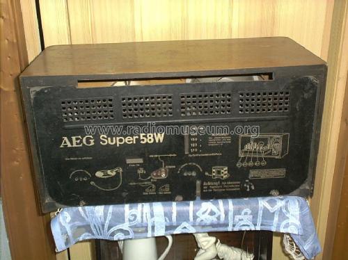 58W; AEG Radios Allg. (ID = 59048) Radio