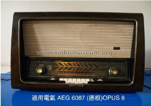 6087WD; AEG Radios Allg. (ID = 814677) Radio