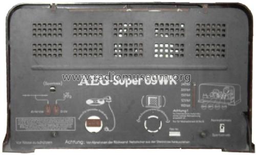 AEG-Super 69WK; AEG Radios Allg. (ID = 397766) Radio