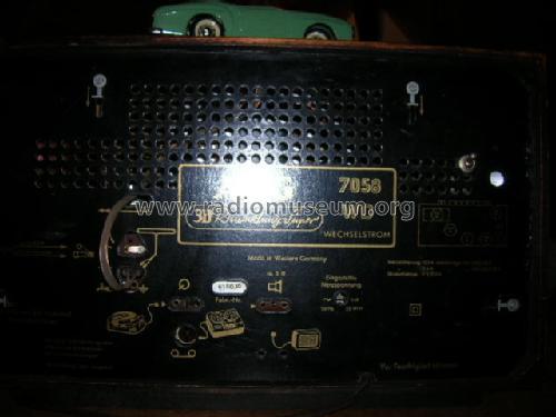 7058WD; AEG Radios Allg. (ID = 519569) Radio