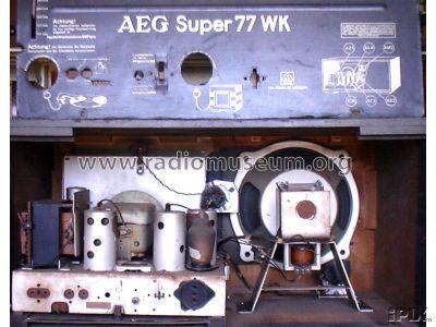 Super 77WK ; AEG Radios Allg. (ID = 26027) Radio