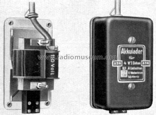 Akkulader TBWs 4/0,5; AEG Radios Allg. (ID = 818718) Power-S