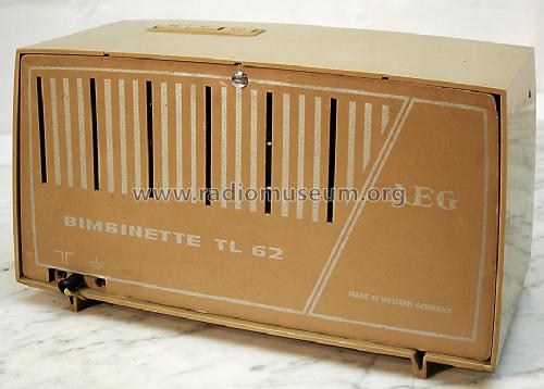 Bimbinette TL62; AEG Radios Allg. (ID = 1572706) Radio