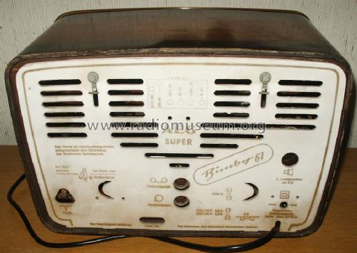 Bimby 61; AEG Radios Allg. (ID = 38105) Radio