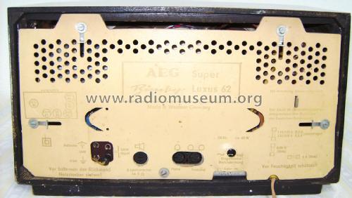 Bimby-Luxus 62; AEG Radios Allg. (ID = 2394064) Radio