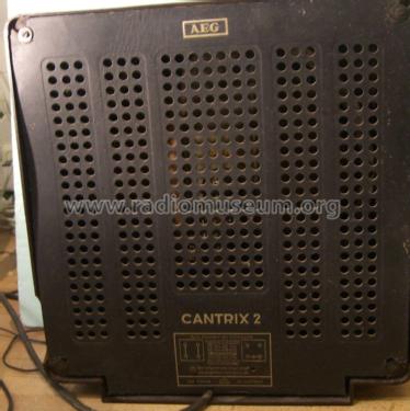 Cantrix 2; AEG Radios Allg. (ID = 2174319) Speaker-P