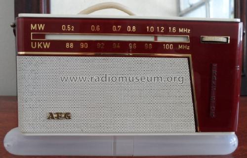 Carina Transistor UKW 62; AEG Radios Allg. (ID = 1350630) Radio