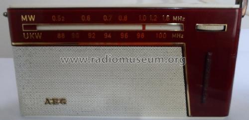 Carina Transistor UKW 62; AEG Radios Allg. (ID = 1351275) Radio