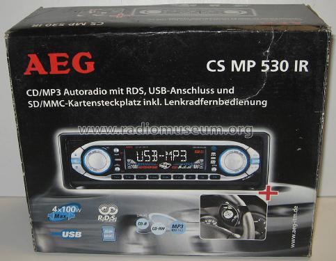 CD/MP3 Autoradio mit RDS, USB und SD/MMC CS MP 530 IR; AEG Radios Allg. (ID = 2868772) Radio