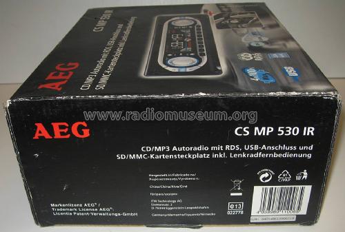 CD/MP3 Autoradio mit RDS, USB und SD/MMC CS MP 530 IR; AEG Radios Allg. (ID = 2868773) Radio