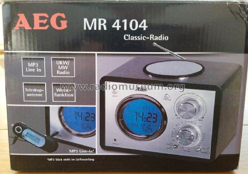 Classic Radio MR 4104; AEG Radios Allg. (ID = 2790566) Radio