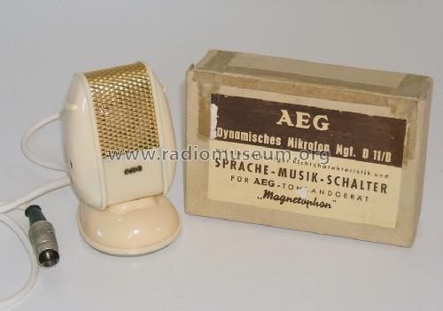 D11/B; AEG Radios Allg. (ID = 496533) Microphone/PU