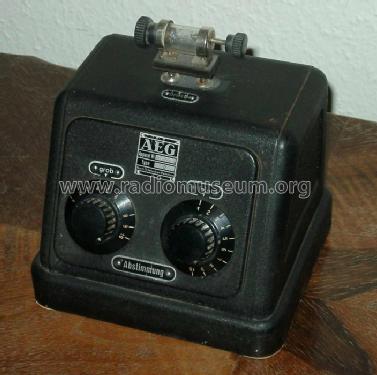 Detektor-Empfänger D ; AEG Radios Allg. (ID = 18199) Detektor