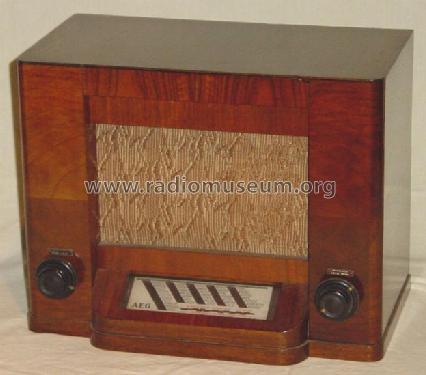 Deutschlandmeister 215WL; AEG Radios Allg. (ID = 99620) Radio