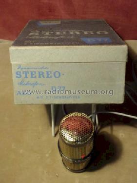 Dynamisches Stereo Mikrofon D77; AEG Radios Allg. (ID = 1514272) Microphone/PU