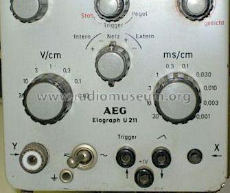 Elograph U211; AEG Radios Allg. (ID = 189876) Equipment