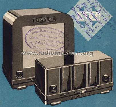 Geatrix W, 31W; AEG Radios Allg. (ID = 2856651) Radio