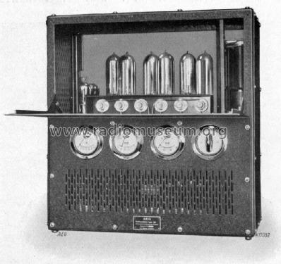 Kraftverstärker III ; AEG Radios Allg. (ID = 858468) Ampl/Mixer