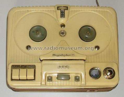 Magnetophon 75T; AEG Radios Allg. (ID = 1772239) R-Player