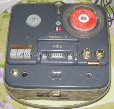 Magnetophon 76K de Luxe; AEG Radios Allg. (ID = 91071) R-Player