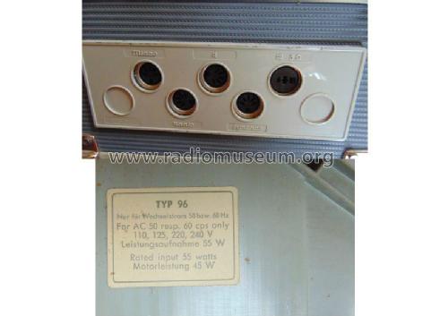 Magnetophon 96; AEG Radios Allg. (ID = 2178432) R-Player