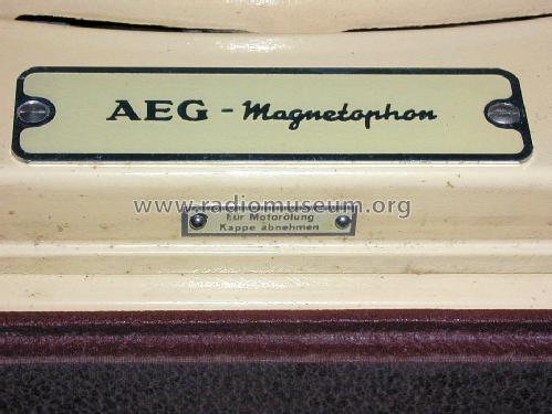 Magnetophon AW1; AEG Radios Allg. (ID = 1245253) Reg-Riprod