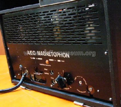 Magnetophon K4; AEG Radios Allg. (ID = 308073) R-Player