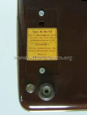 Magnetophon KL65TU; AEG Radios Allg. (ID = 921987) Ton-Bild
