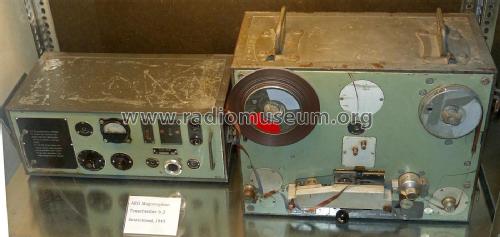 Magnetophon Tonschreiber b2; AEG Radios Allg. (ID = 2451370) Militär