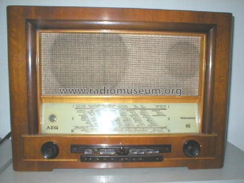 AEG-Super 709WK; AEG Radios Allg. (ID = 10387) Radio