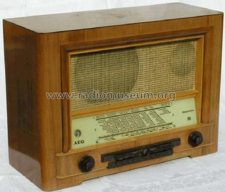 AEG-Super 709WK; AEG Radios Allg. (ID = 208346) Radio