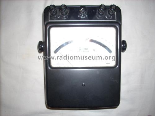 Präzisions Volt-/ Amperemeter ; AEG Radios Allg. (ID = 663618) Ausrüstung