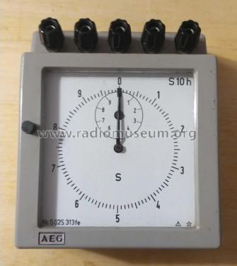 Sekundenmesser S10h; AEG Radios Allg. (ID = 2965166) Equipment