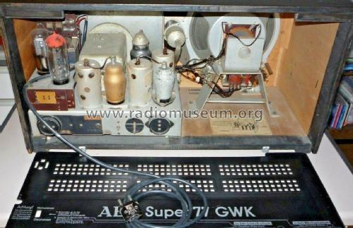 Super 77 GWK; AEG Radios Allg. (ID = 2354223) Radio