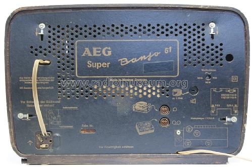 Super Banjo 61; AEG Radios Allg. (ID = 1426248) Radio