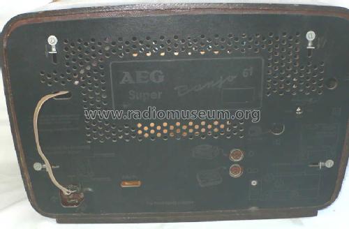 Super Banjo 61; AEG Radios Allg. (ID = 313094) Radio