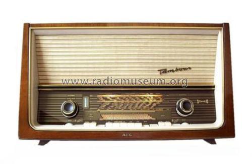 Tambour 61 Stereo ; AEG Radios Allg. (ID = 1257704) Radio