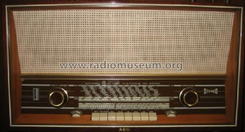 Tambour-Stereo 2464; AEG Radios Allg. (ID = 414427) Radio