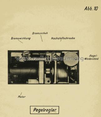 Trägersprechgerät, Endstelle MEK 8; AEG Radios Allg. (ID = 2561839) Morse+TTY