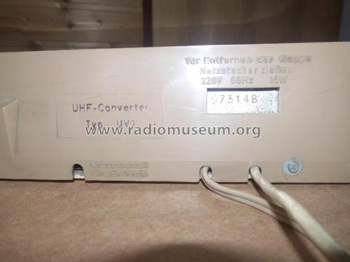 UHF-Converter UV2; AEG Radios Allg. (ID = 2114271) Adattatore