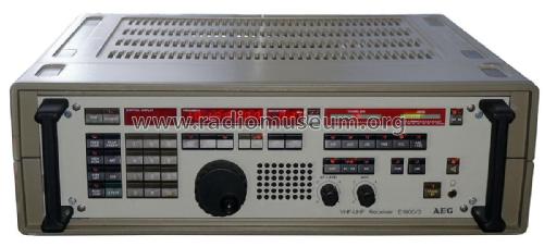 VHF-UHF Receiver E 1900/3; AEG Radios Allg. (ID = 2611741) Commercial Re