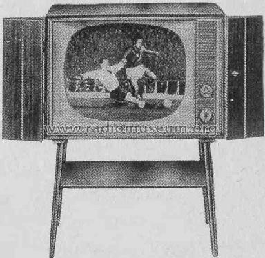 Visavox 1853St; AEG Radios Allg. (ID = 326076) Television