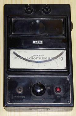 Kapazitätsmesser ; AEG; Zürich und (ID = 442348) Equipment